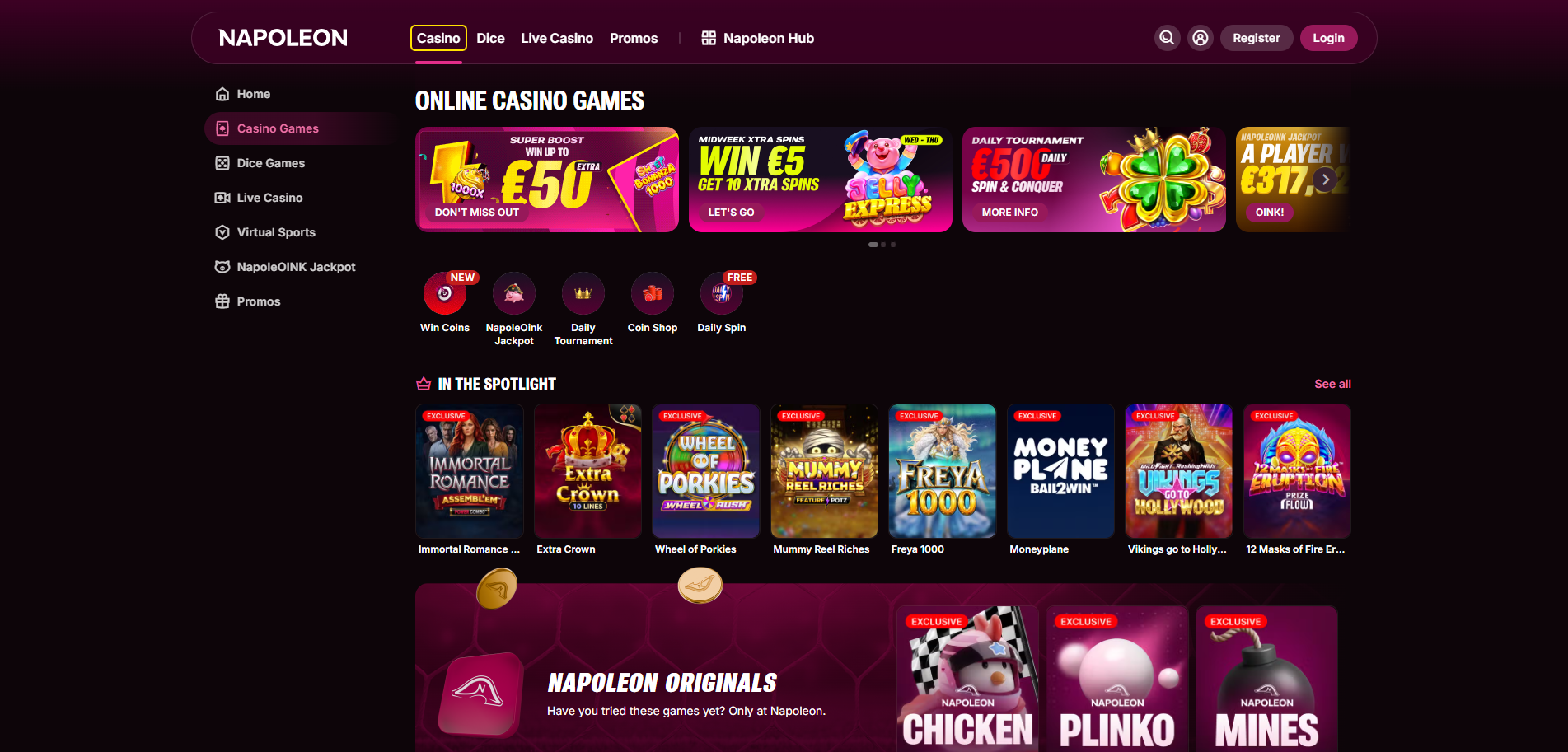 Napoleon casino